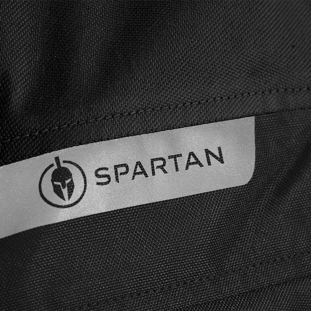 Spartan Long Waterproof Textile Jacket Black