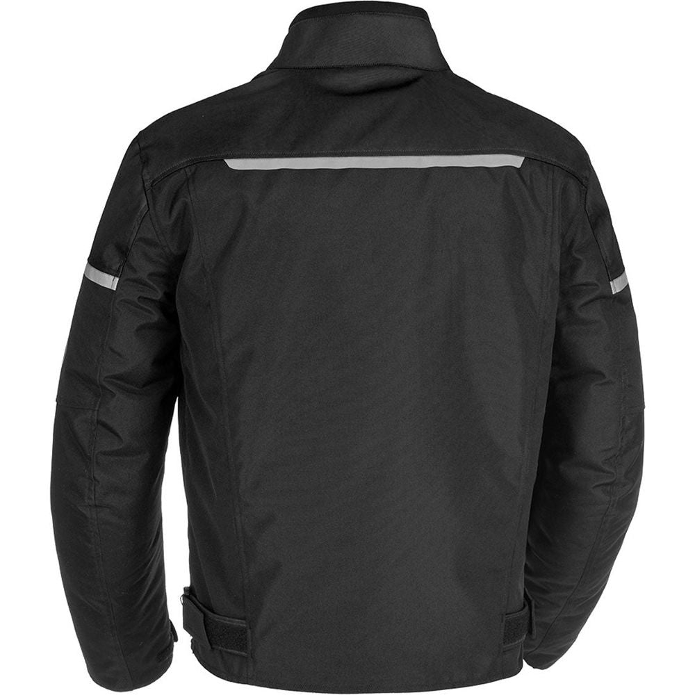 Spartan Short Waterproof Textile Jacket Black