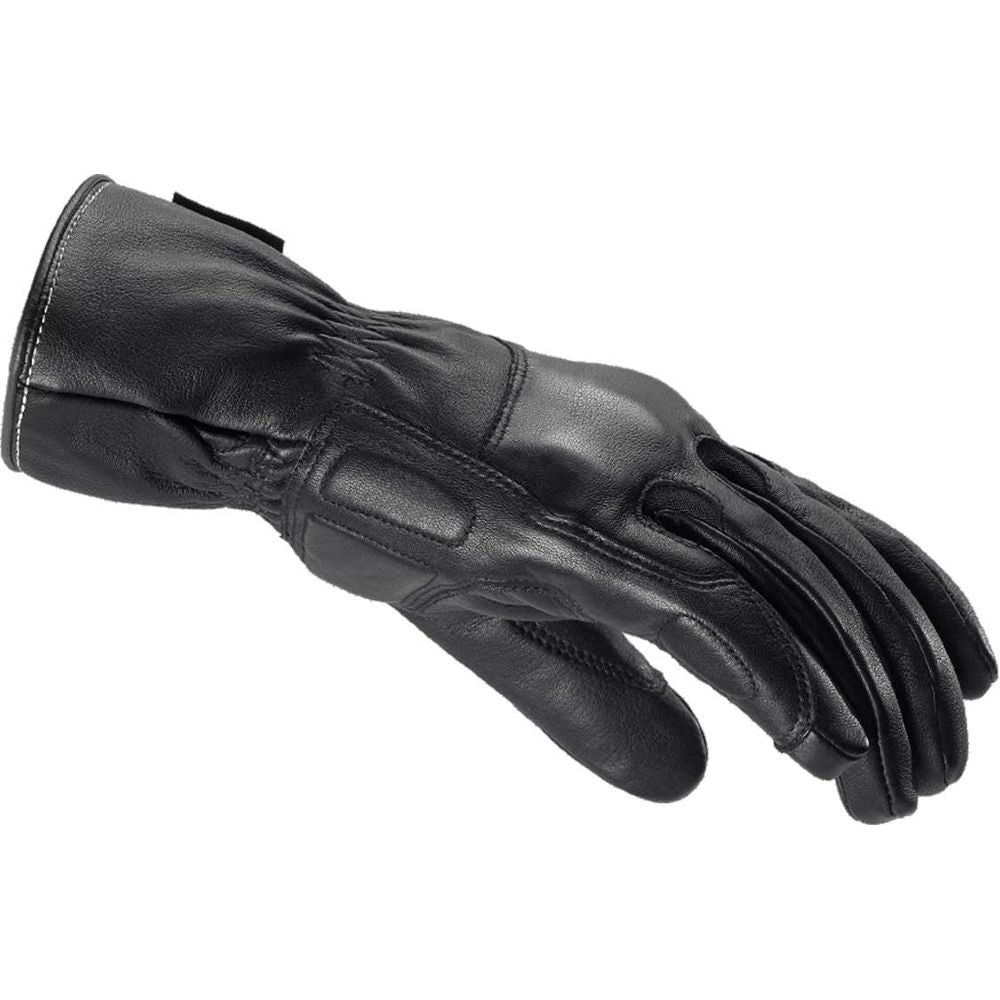 Spidi Metropole H2Out CE Leather Gloves Black - FREE UK Shipping, FREE 365 Day Returns | Moto Central