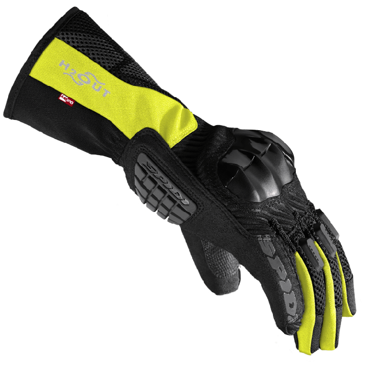 Spidi Rainshield H2OUT Waterproof Textile Gloves Black / Yellow