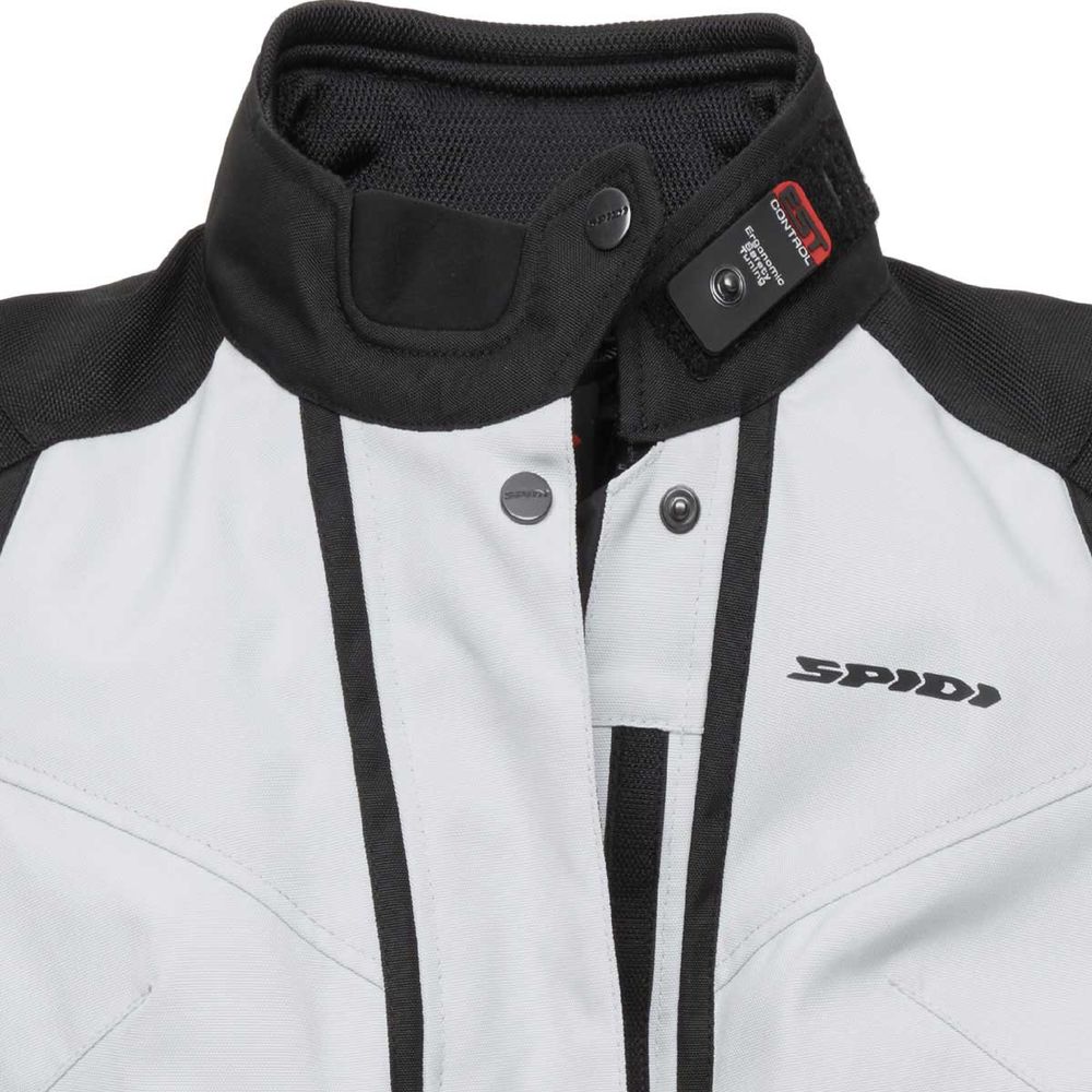 Spidi Traveler 2 H2Out Ladies Textile Jacket Ice / Black