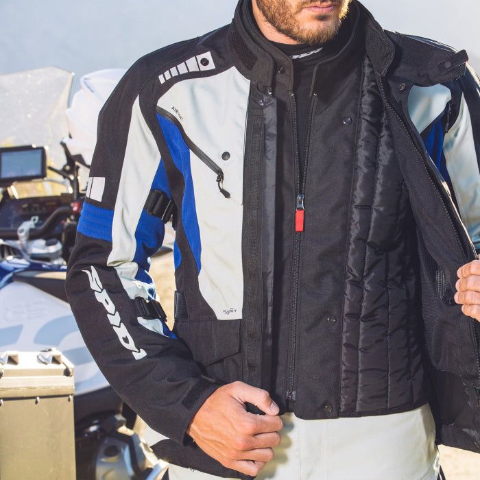 Spidi Outlander CE Textile Jacket Black / Blue