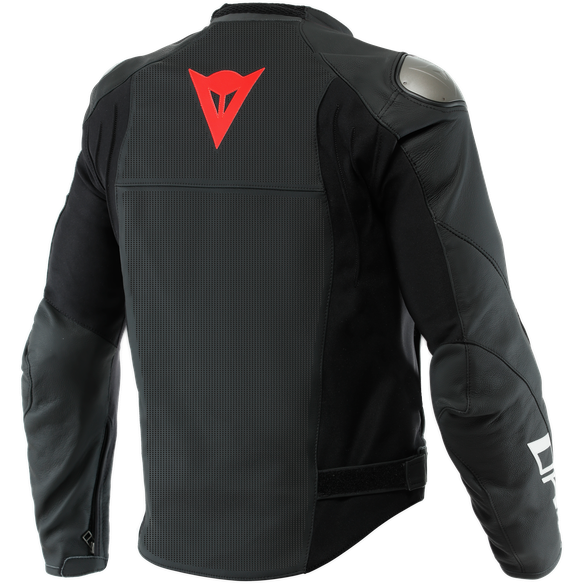 Dainese Sportiva Perforated Leather Jacket Matt Black