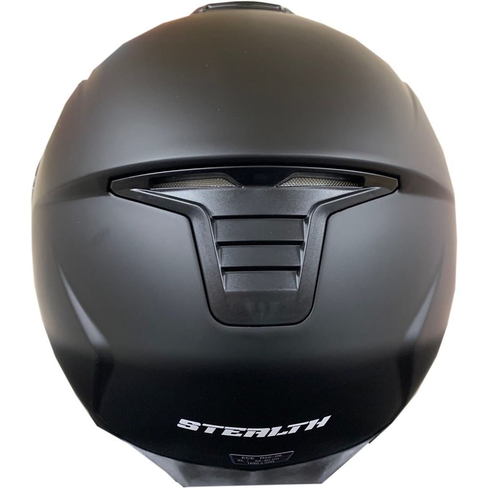 Stealth V159 Flip-Up Helmet Plain Matt Black