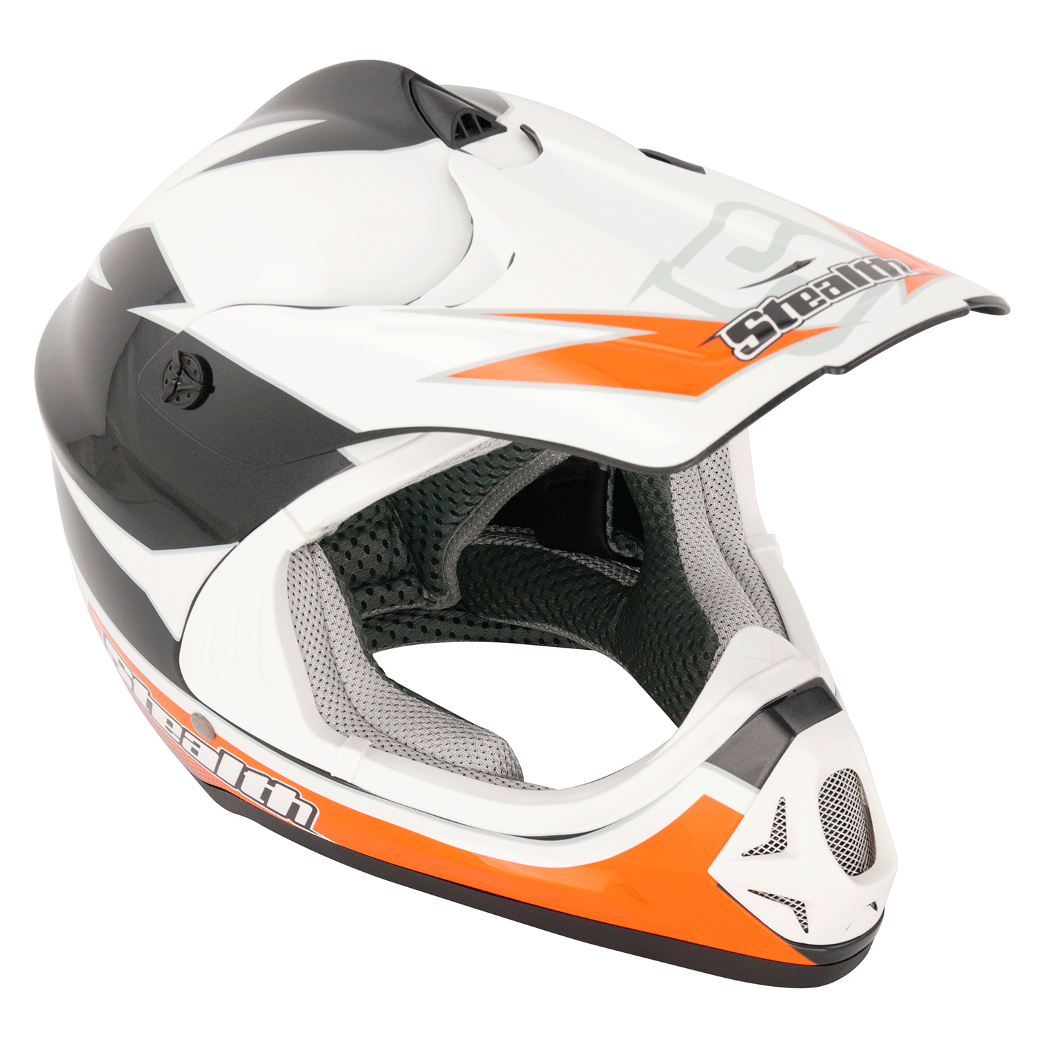 Stealth HD204 GP Replica Kids MX Helmet Orange