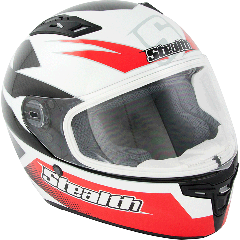 Stealth HD117 GP Replica Full Face Helmet Red