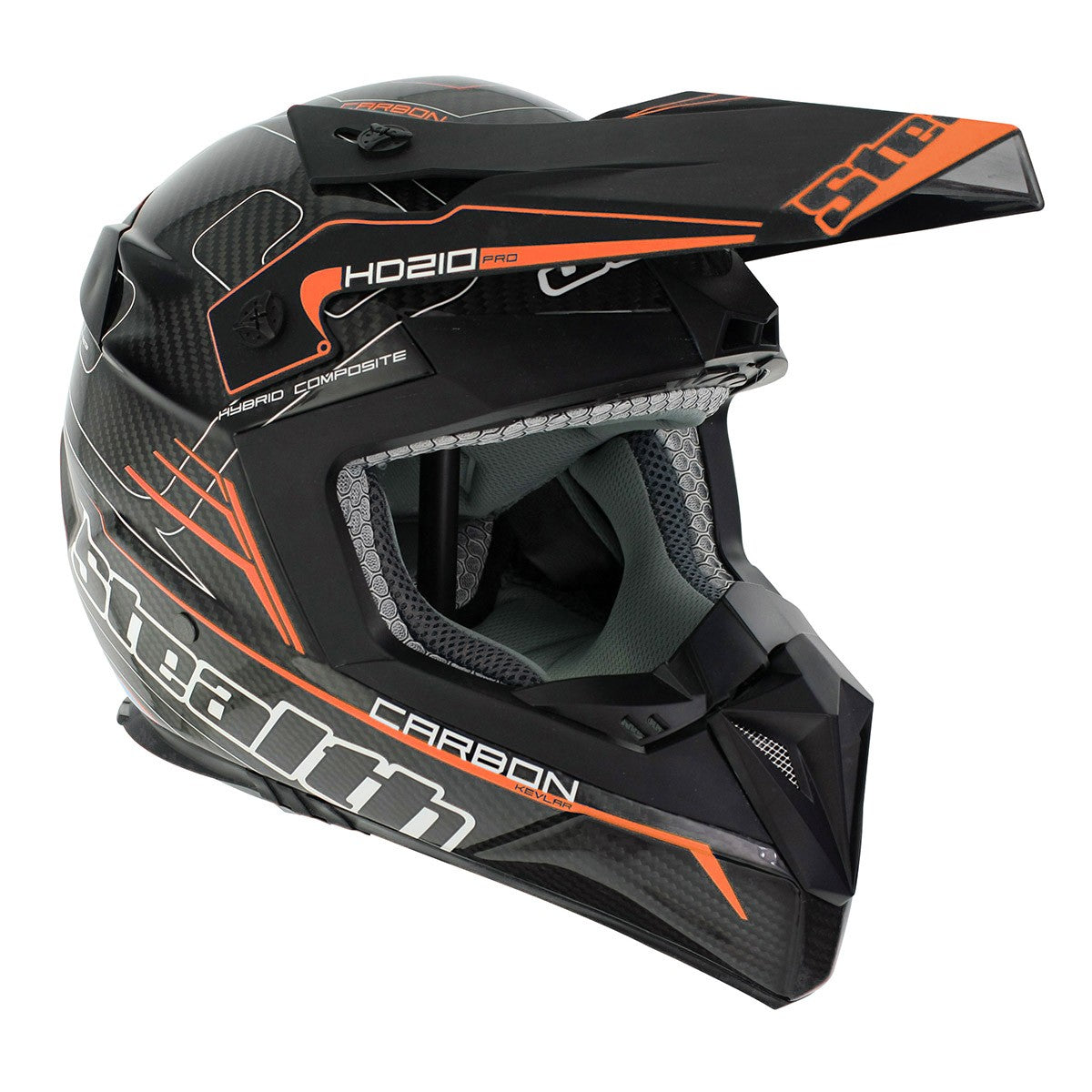 Stealth HD210 MX Helmet Orange