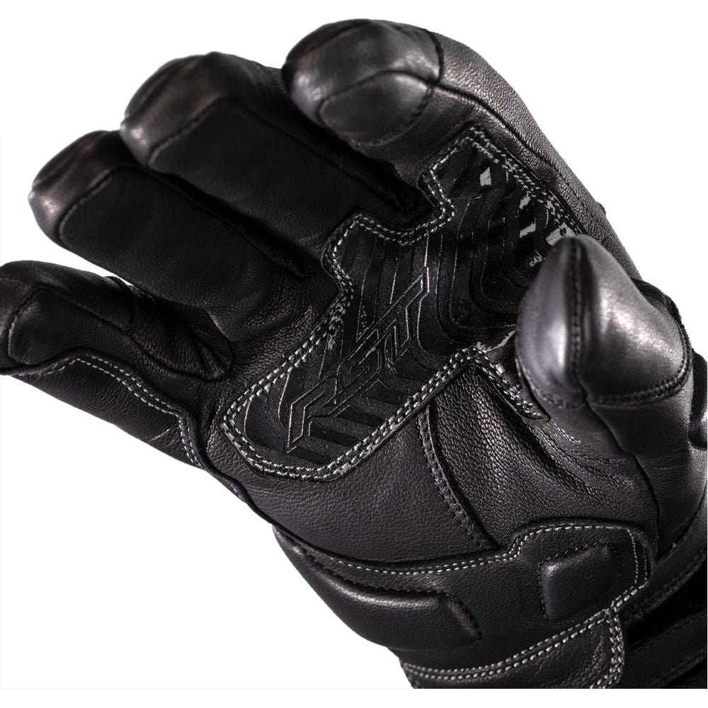 RST Storm 2 Leather CE Waterproof Gloves Black  - FREE UK Shipping, FREE 365 Day Returns | Moto Central