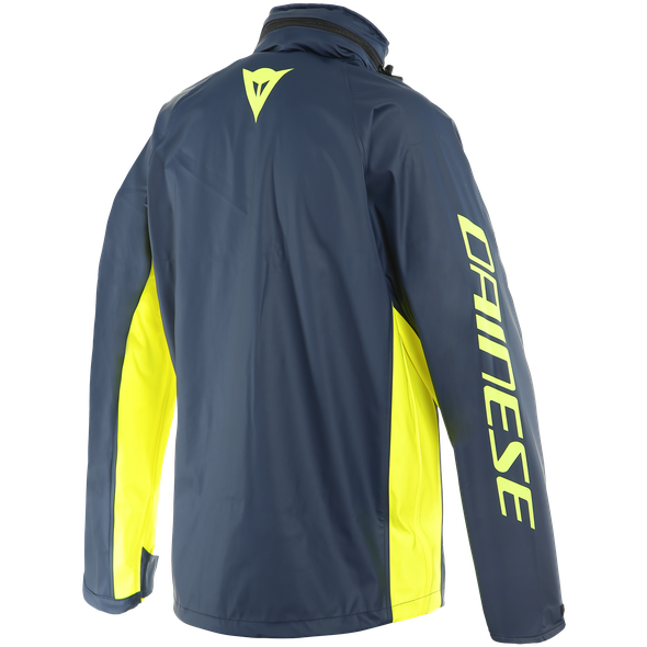 Dainese Storm 2 Rain Over Jacket Black Iris / Fluo Yellow