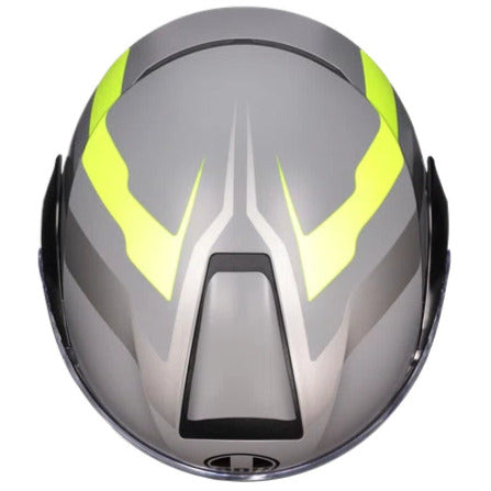 AGV Street Modular Resia Flip-Up Helmet Grey / Black / Fluo Yellow