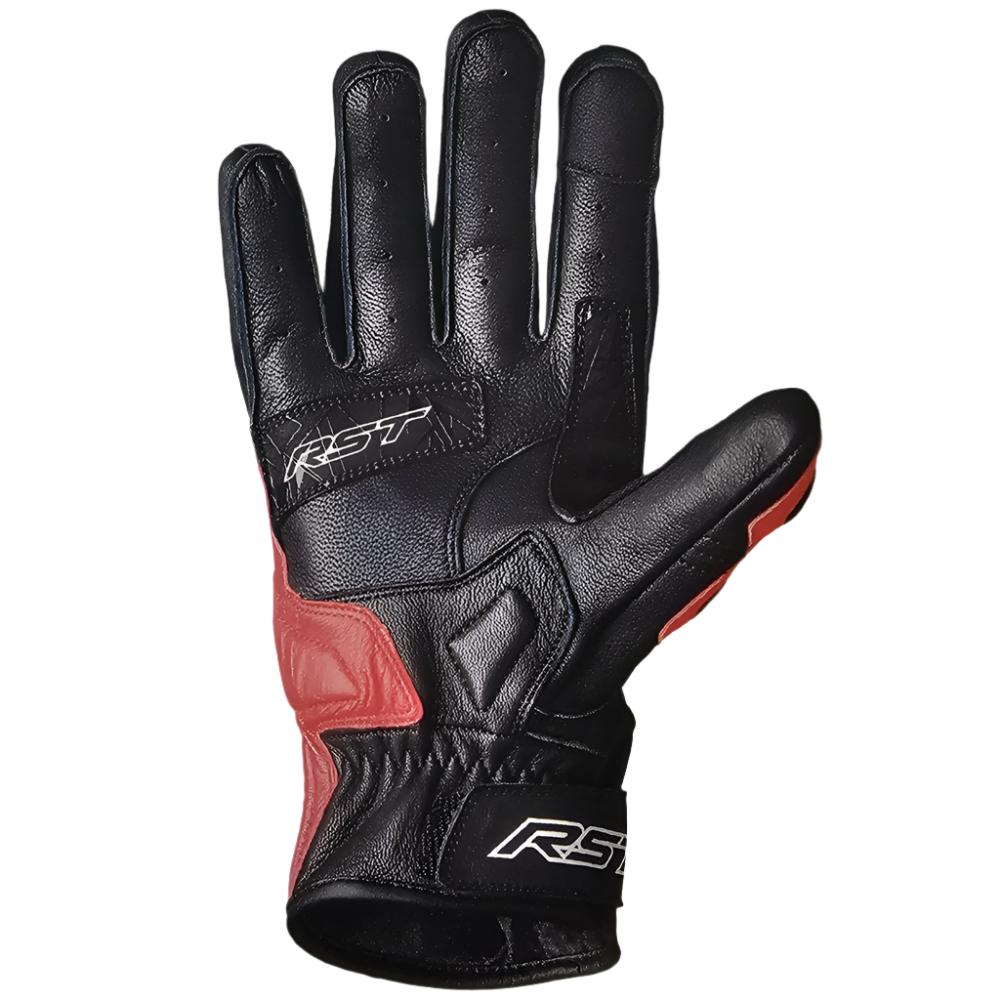 RST Stunt 3 CE Gloves Red / Blue / White - FREE UK Shipping, FREE 365 Day Returns | Moto Central