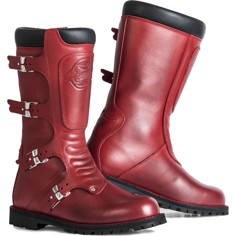 Stylmartin Continental Waterproof Touring Boots Red