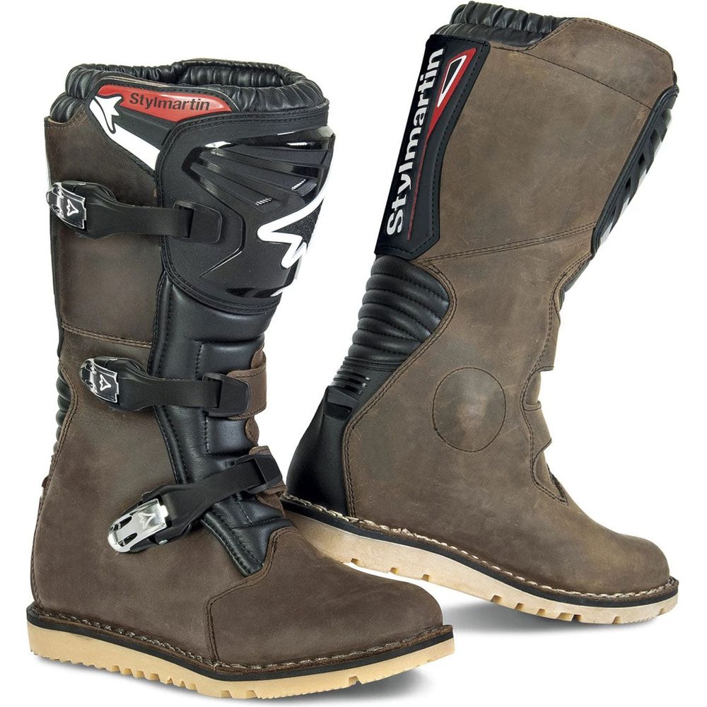 Stylmartin Impact RS Waterproof Off-Road Boots Brown