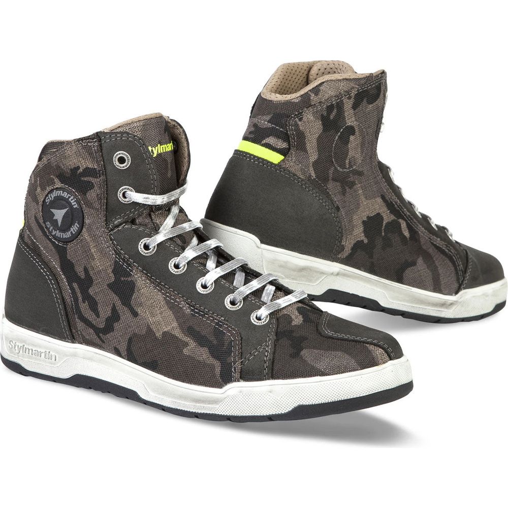 Stylmartin Raptor Evo Waterproof Short Boots Camo Brown