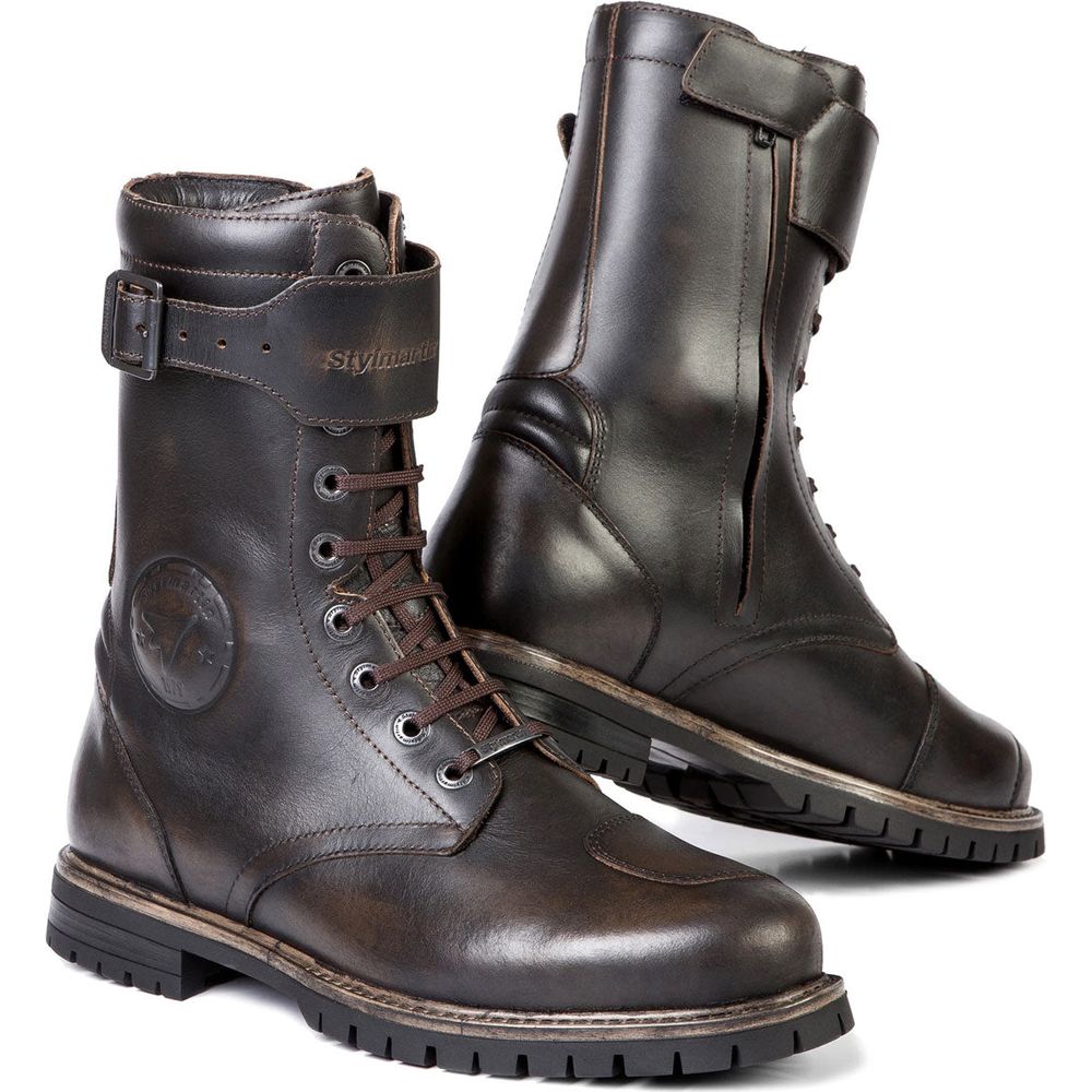 Stylmartin Rocket Waterproof Urban Leather Boots Brown