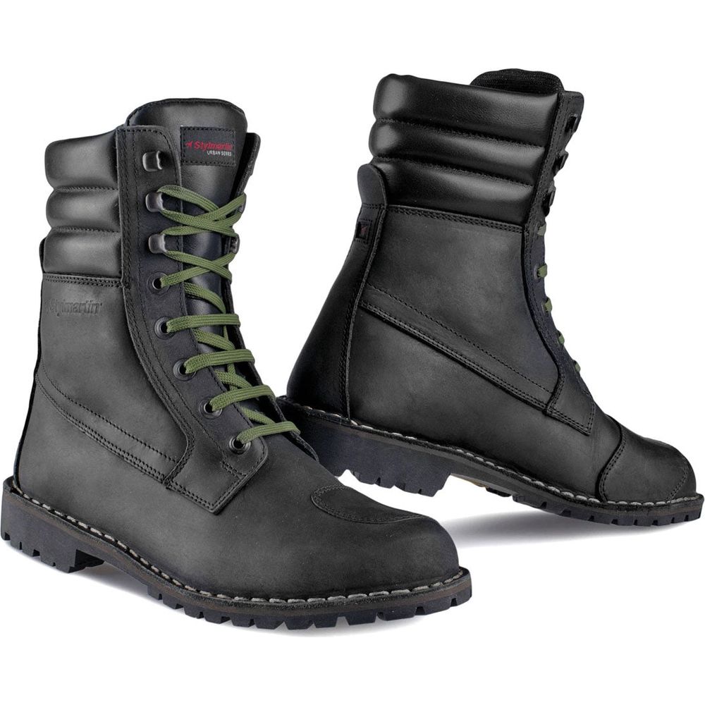 Stylmartin Yu'Rok Waterproof Urban Leather Boots Black