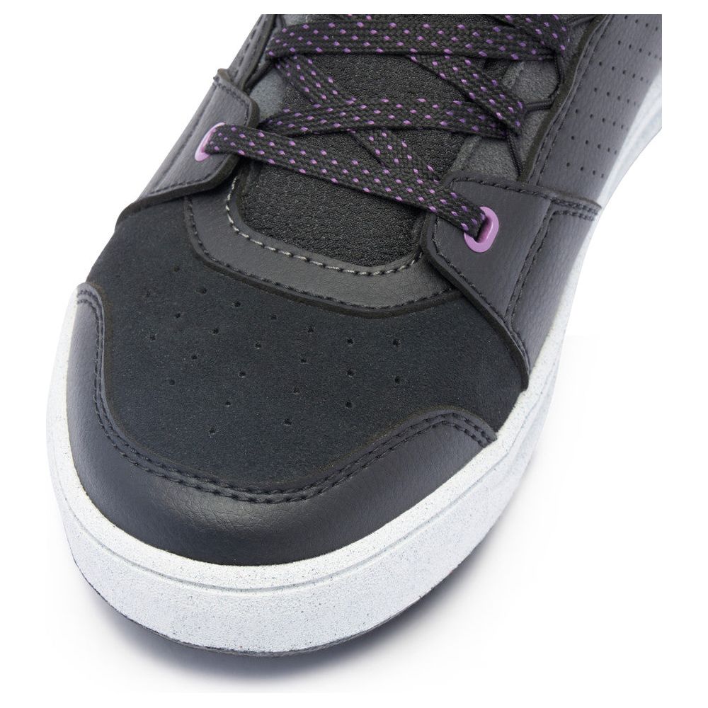 Dainese Suburb D-WP Ladies Shoes Black / White / Metal Purple