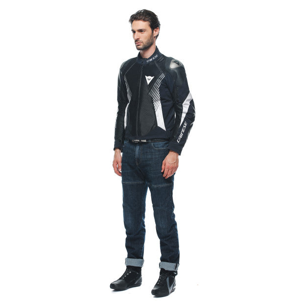 Dainese Super Rider 2 Absoluteshell Mesh Textile Jacket Black / Black / White