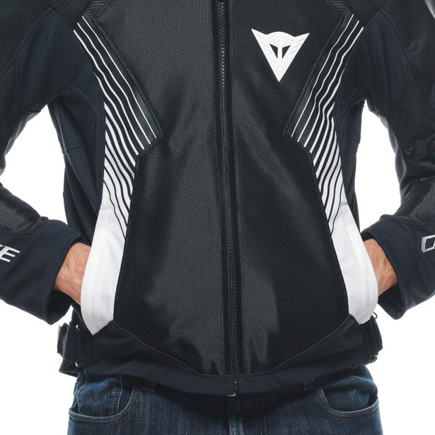 Dainese Super Rider 2 Absoluteshell Mesh Textile Jacket Black / Black / White