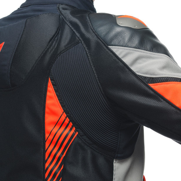 Dainese Super Rider 2 Absoluteshell Mesh Textile Jacket Black / Grey / Red