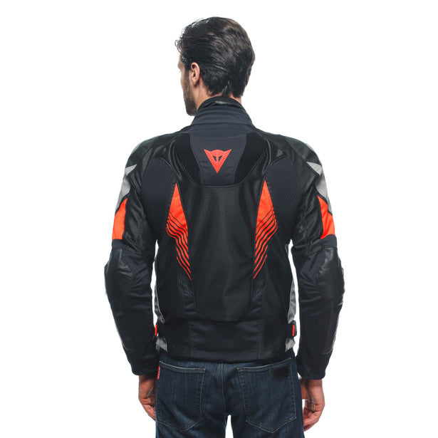 Dainese Super Rider 2 Absoluteshell Mesh Textile Jacket Black / Grey / Red