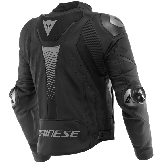 Dainese Super Speed 4 Leather Jacket Black / Grey