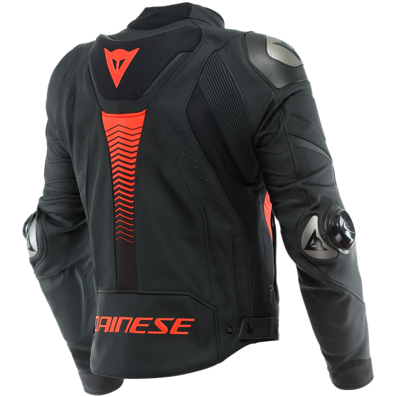 Dainese Super Speed 4 Leather Jacket Black / Red