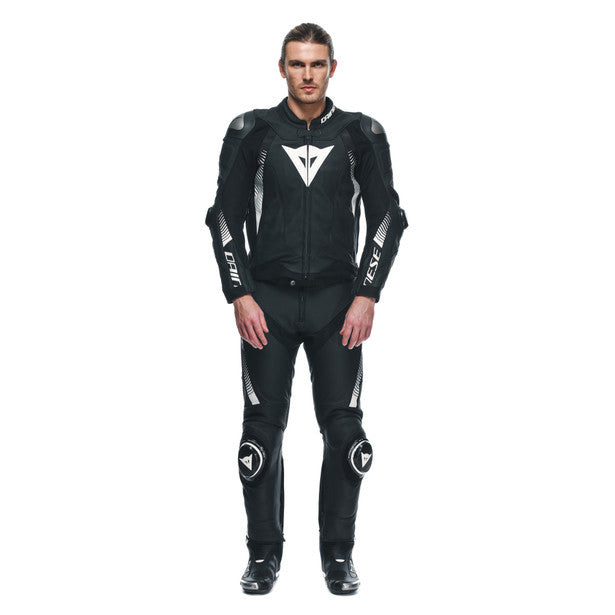 Dainese Super Speed Leather Trouser Black / White