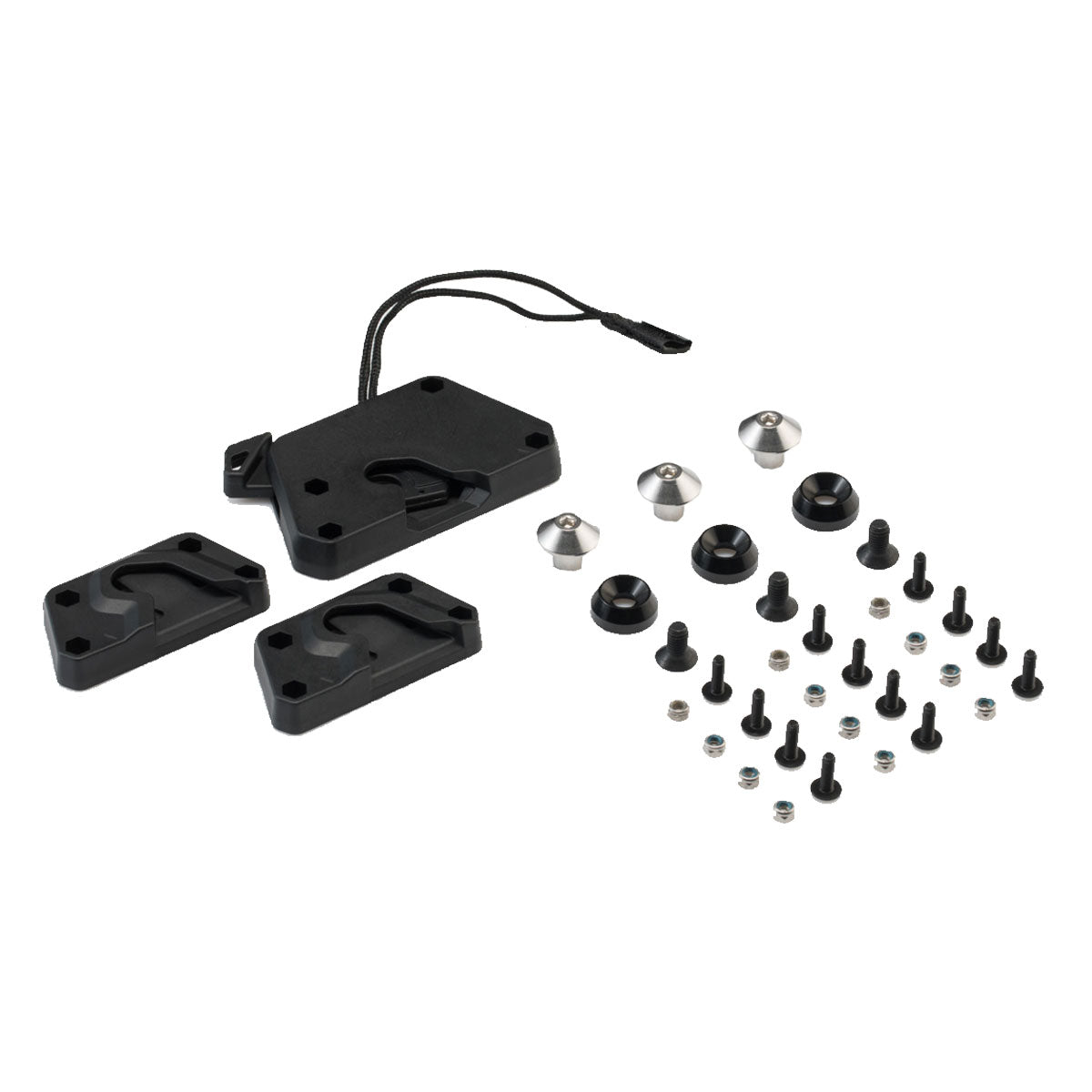 SW-Motech Left Side Adapter Plate Black For System Bag 10 | Vendor No SYS.00.001.10000L/B