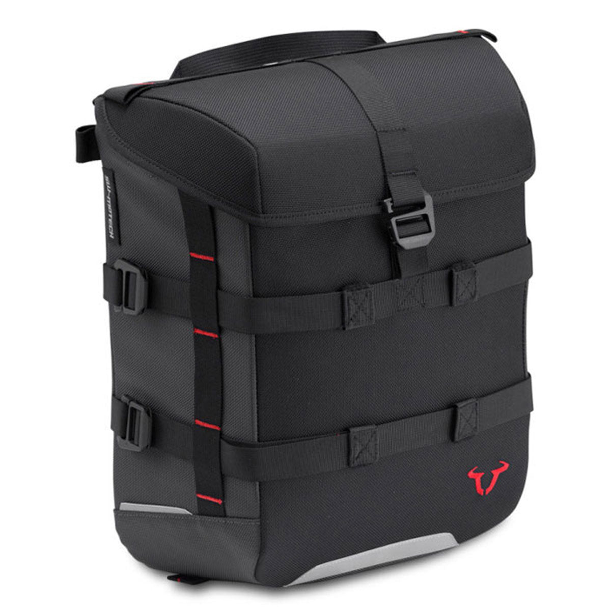 SW-Motech Left Side Sysbag With Adapter Plate Black