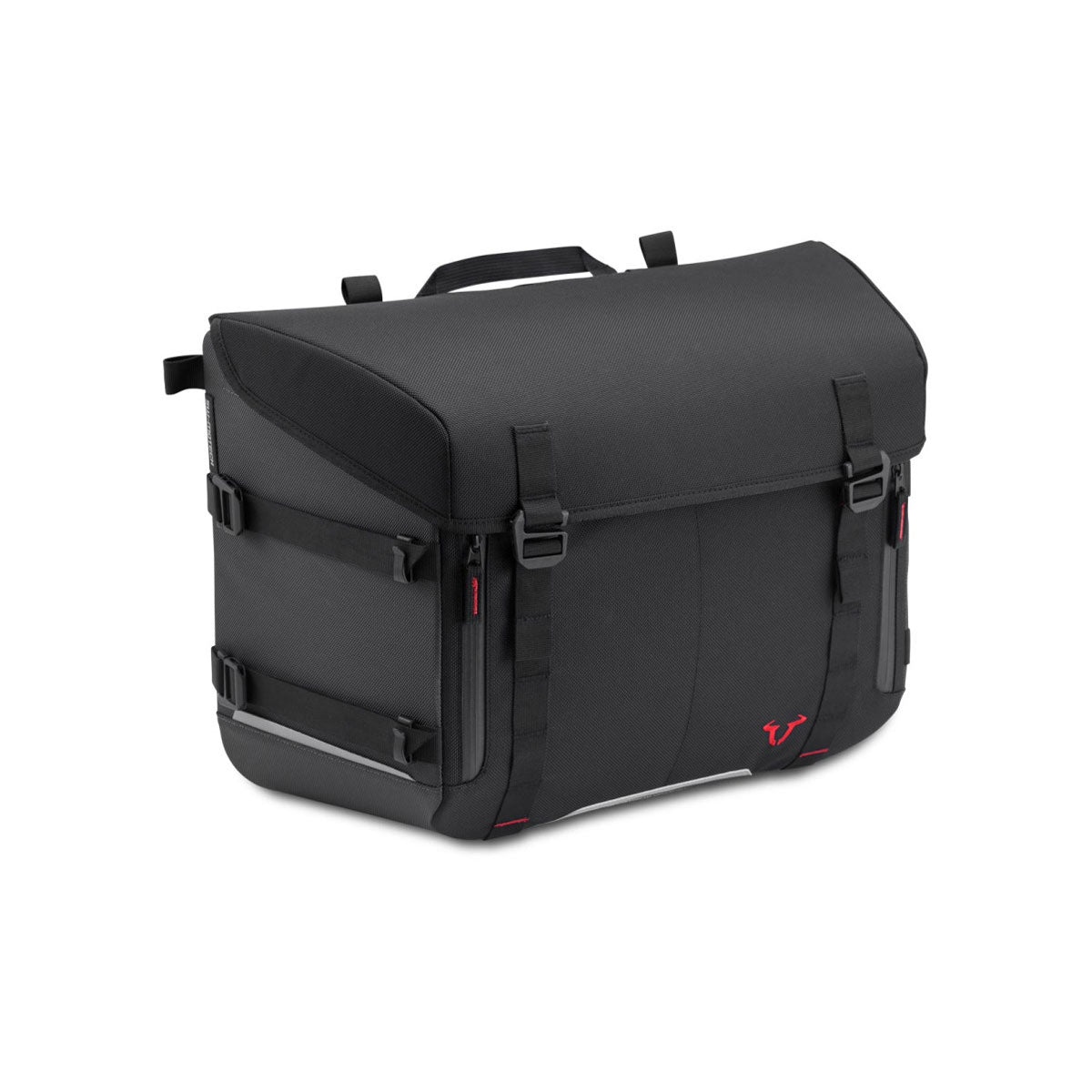 SW-Motech Left Side Sysbag With Adapter Plate Black