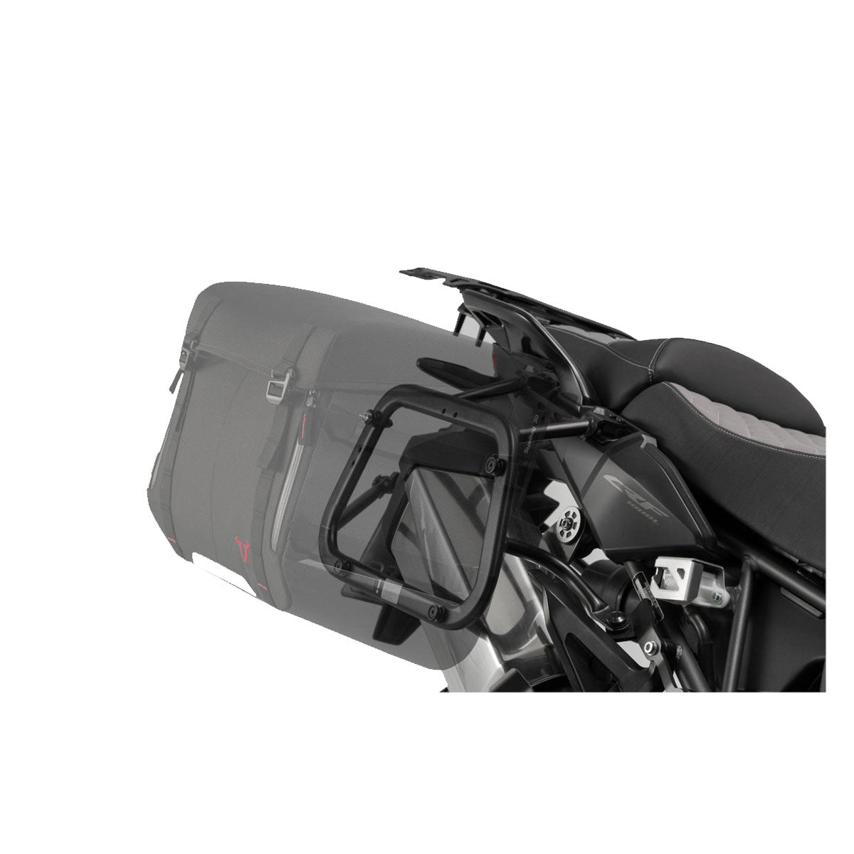 SW-Motech Left Side Sysbag With Adapter Plate Black