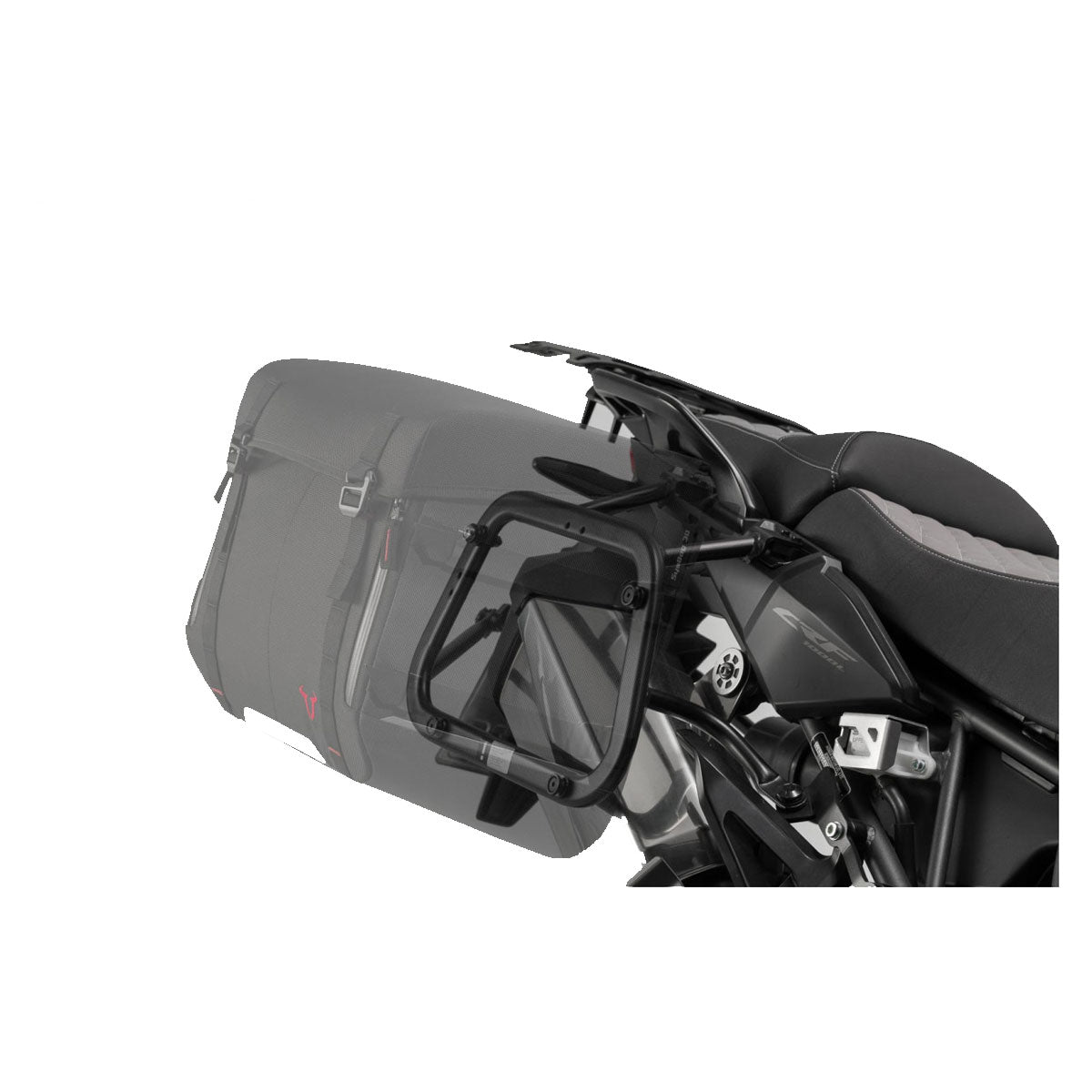 SW-Motech Right Side Sysbag With Adapter Plate Black