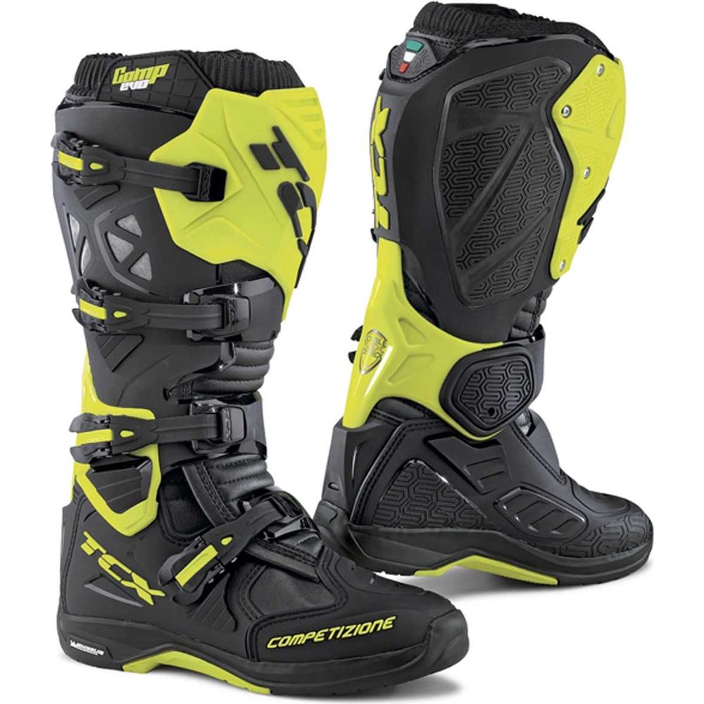 TCX Comp Evo 2 Michelin Boots Black / Yellow