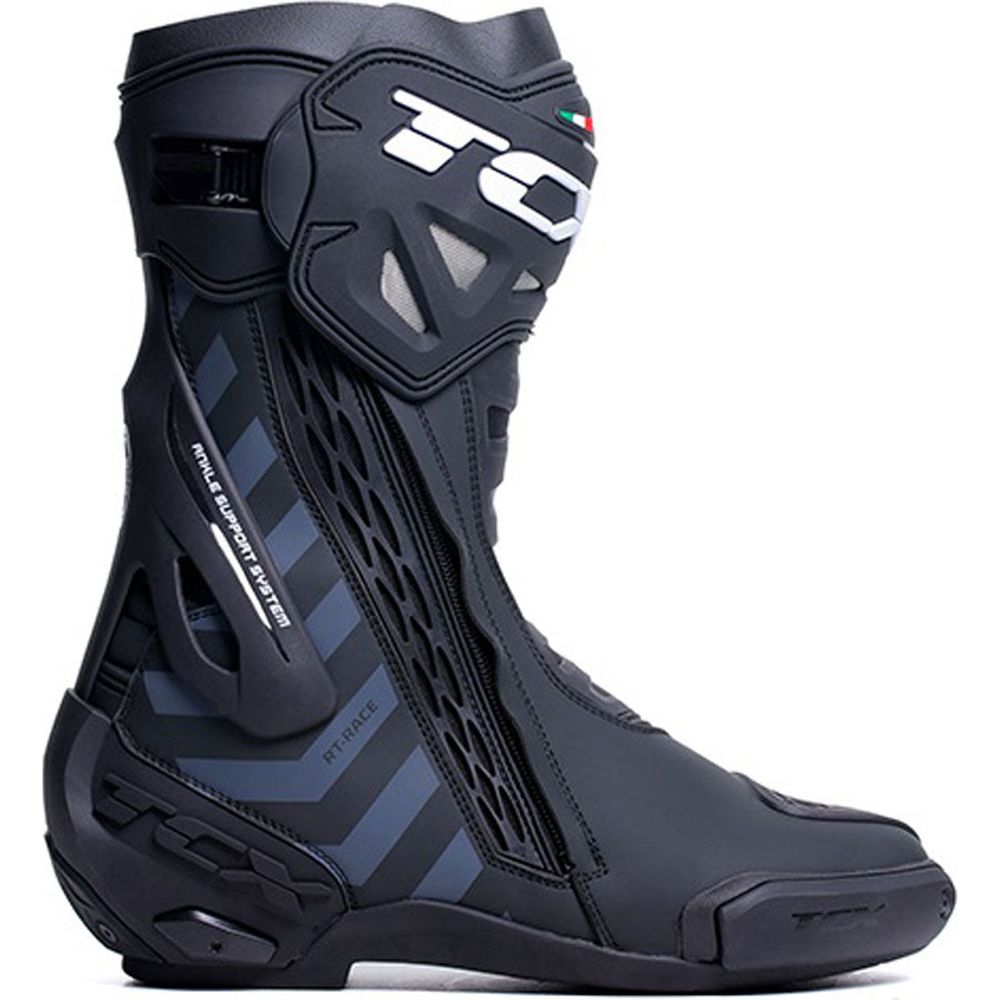 TCX RT Race Boots Black / Dark Grey