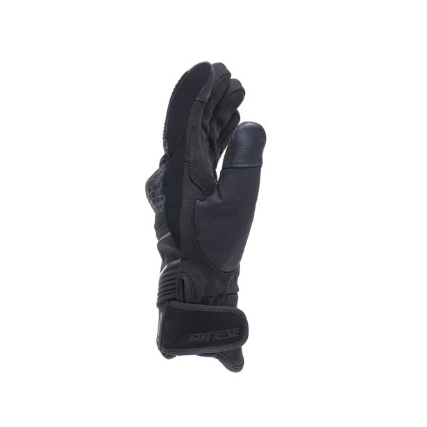 Dainese Tempest 2 D-Dry Short Thermal Textile Gloves Black