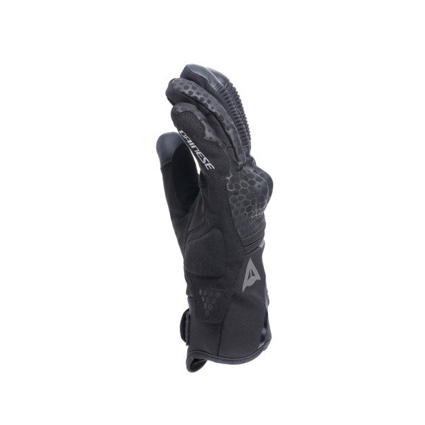 Dainese Tempest 2 D-Dry Short Thermal Textile Gloves Black