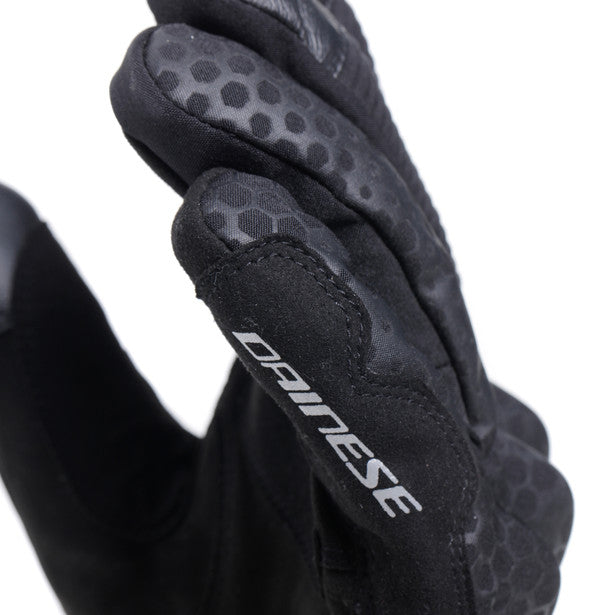 Dainese Tempest 2 D-Dry Short Thermal Textile Gloves Black