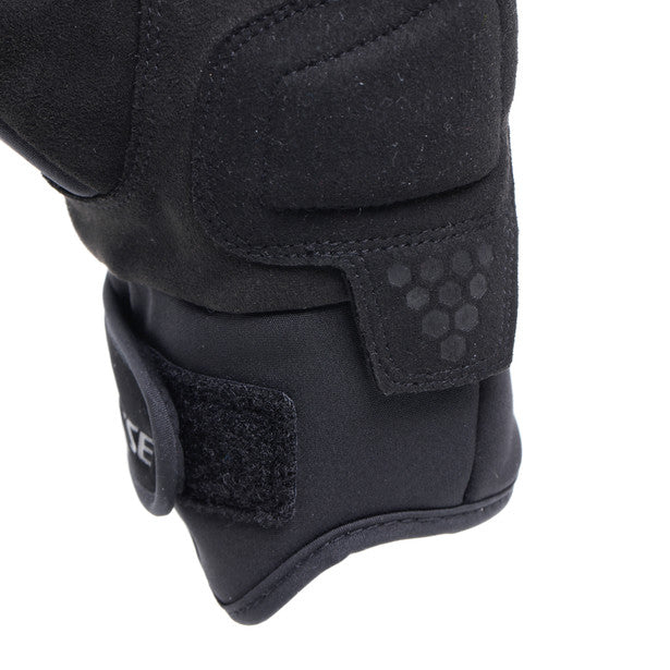 Dainese Tempest 2 D-Dry Short Thermal Textile Gloves Black