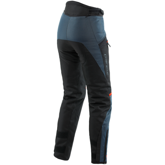 Dainese Tempest 3 D-Dry Ladies Textile Trouser Ebony / Black / Lava Red