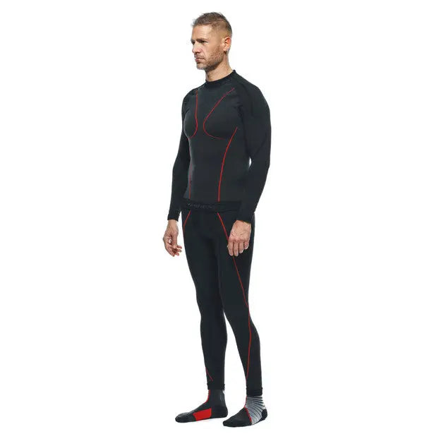 Dainese Thermo Long Sleeves Base Layer Top Black - FREE UK Shipping, FREE 365 Day Returns | Moto Central