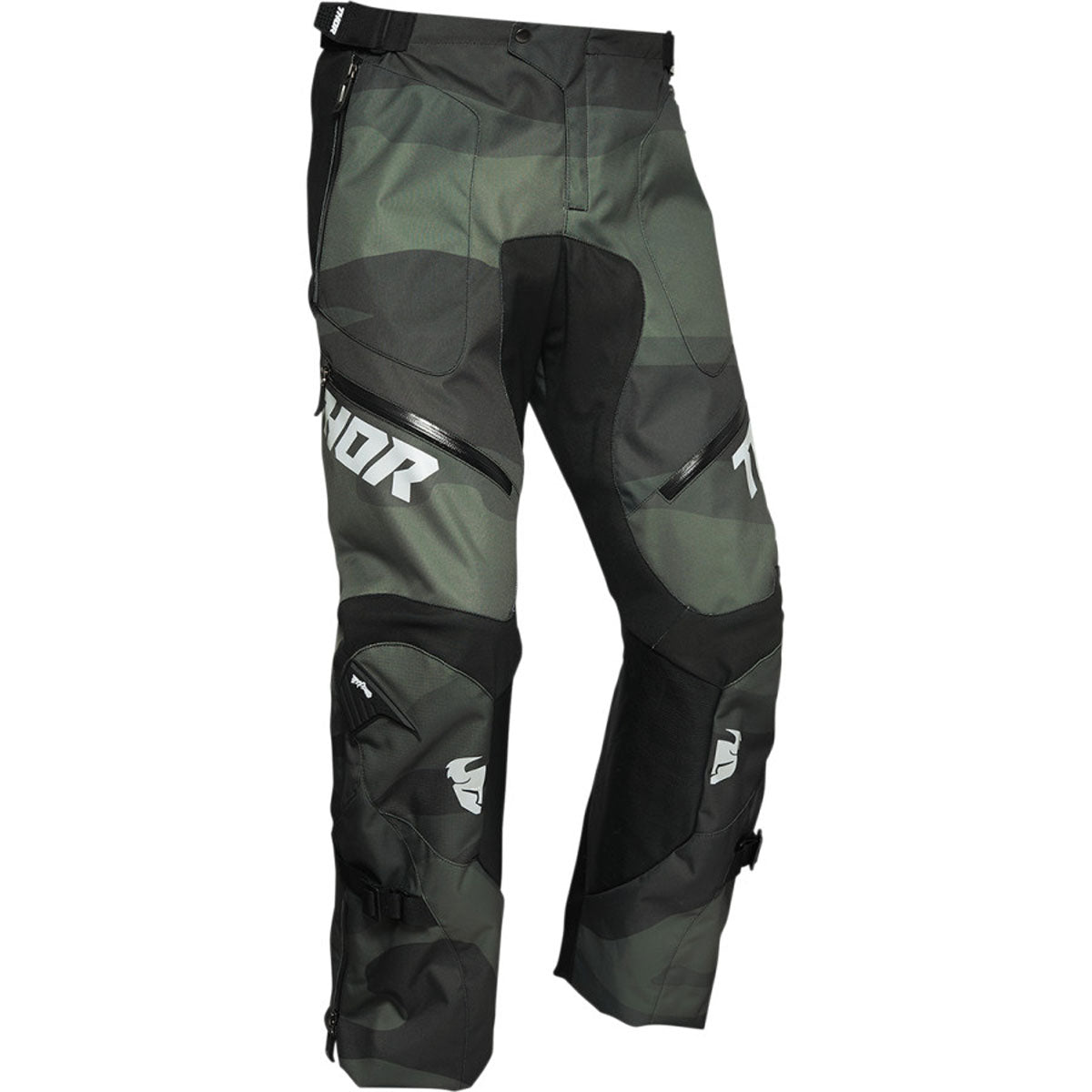 Thor Terrain Over The Boot Textile Trouser Camo Green