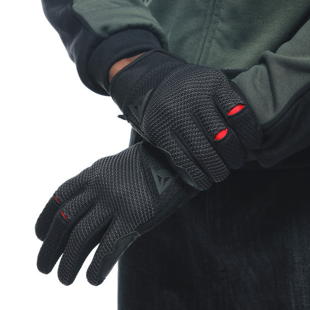 Dainese Torino Mesh Textile Gloves Black / Anthracite