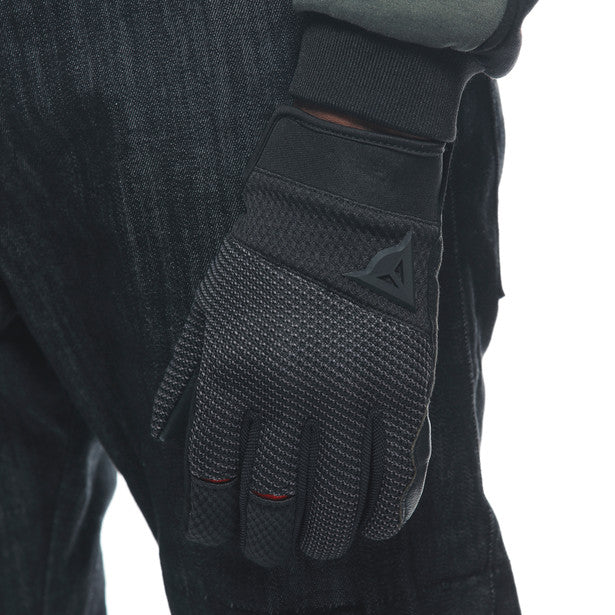 Dainese Torino Mesh Textile Gloves Black / Anthracite