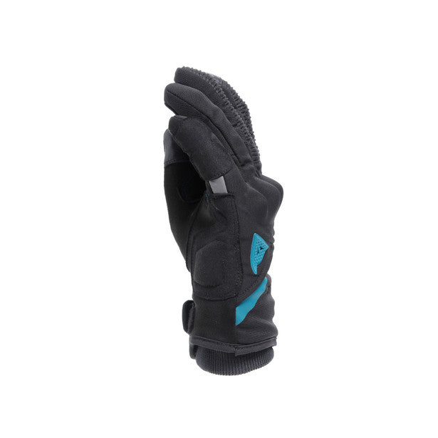 Dainese Trento D-Dry Ladies Gloves Black / Ocean Depth