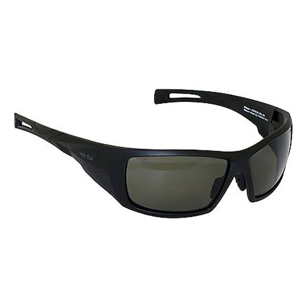 Ugly Fish RSP6002 Chisel Polarised Sunglasses Matt Black / Smoke