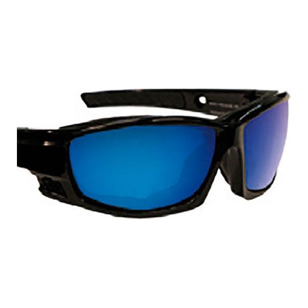 Ugly Fish RS404 Rocket Sunglasses Shiny Black / Blue Revo