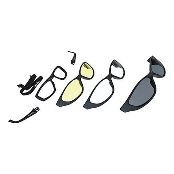 Ugly Fish RS707 Ultimate Sunglasses With 3Pack Lenses Matt Black / Smoke / Clear / Yellow