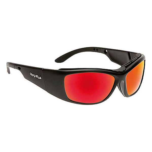 Ugly Fish RS6606X Warhead Multi Functional Sunglasses Matt Black / Red Revo