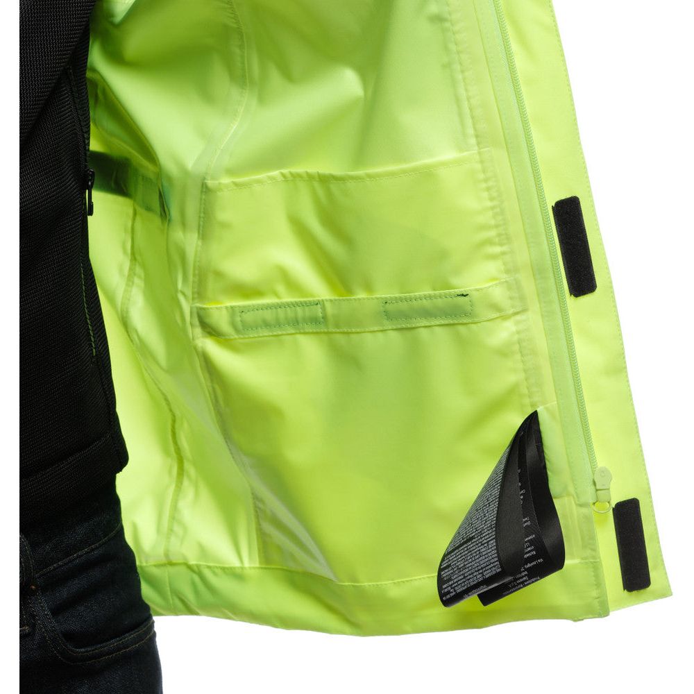 Dainese Ultralight Rain Over Jacket Fluo Yellow